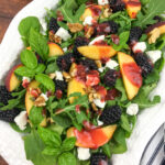 Peach Blackberry Salad Recipe